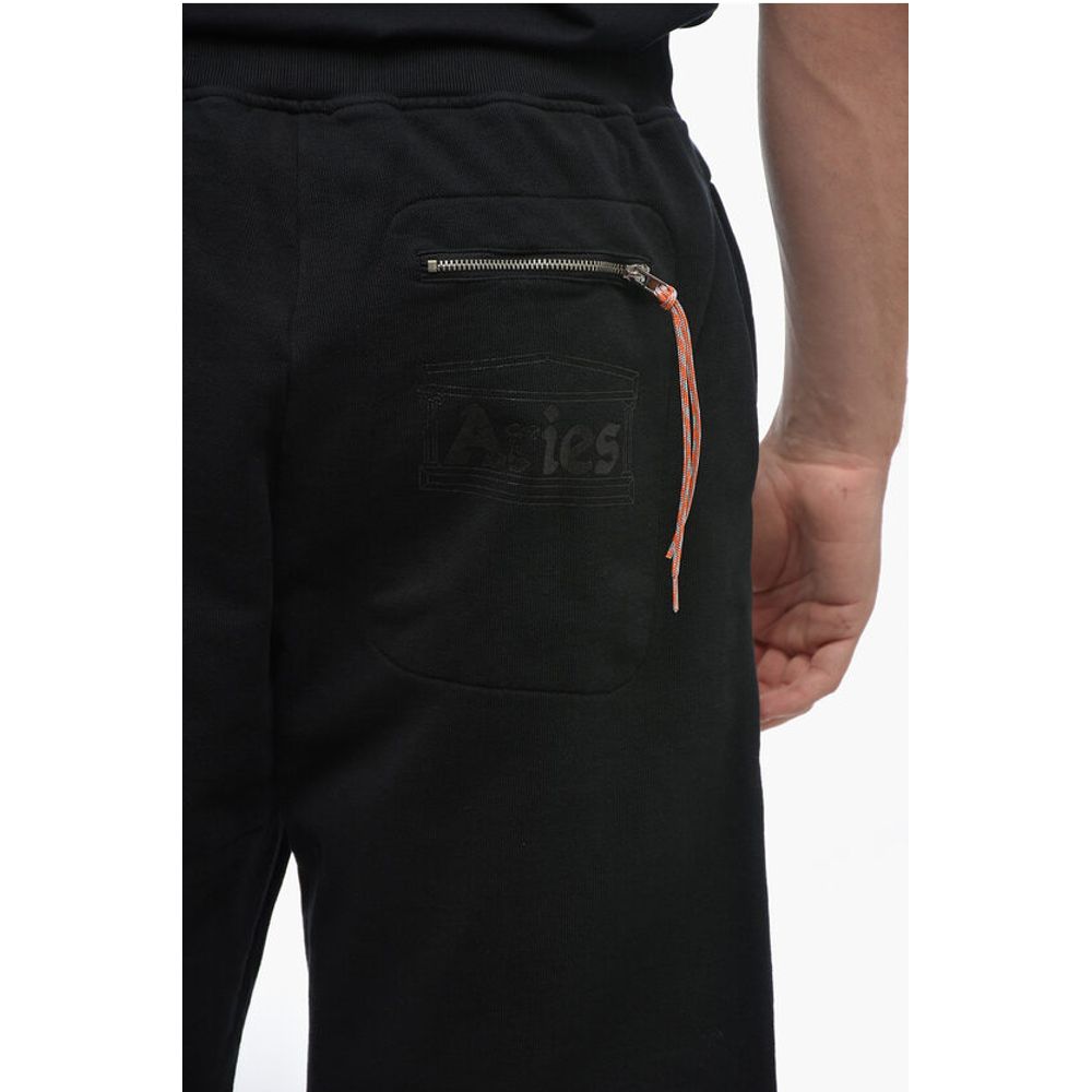 Aries Raw Cut Bottom Jogger Shorts