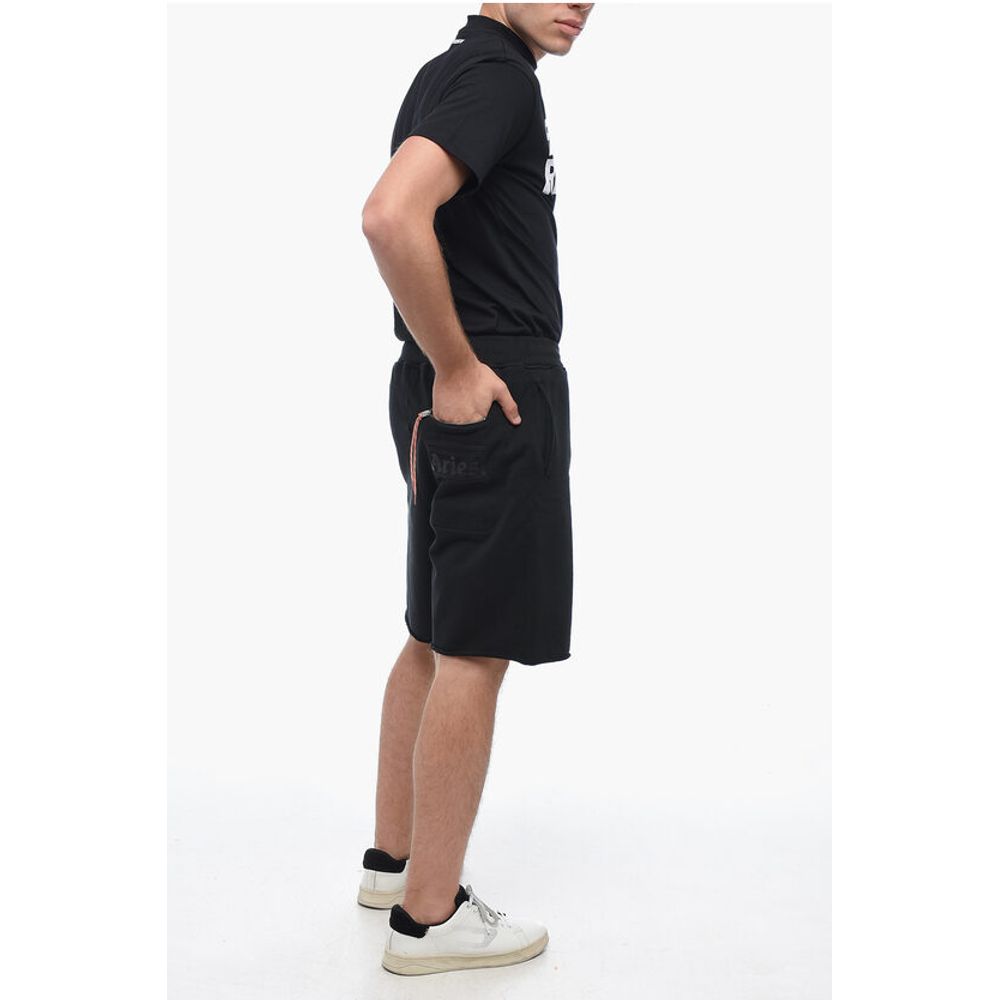 Aries Raw Cut Bottom Jogger Shorts