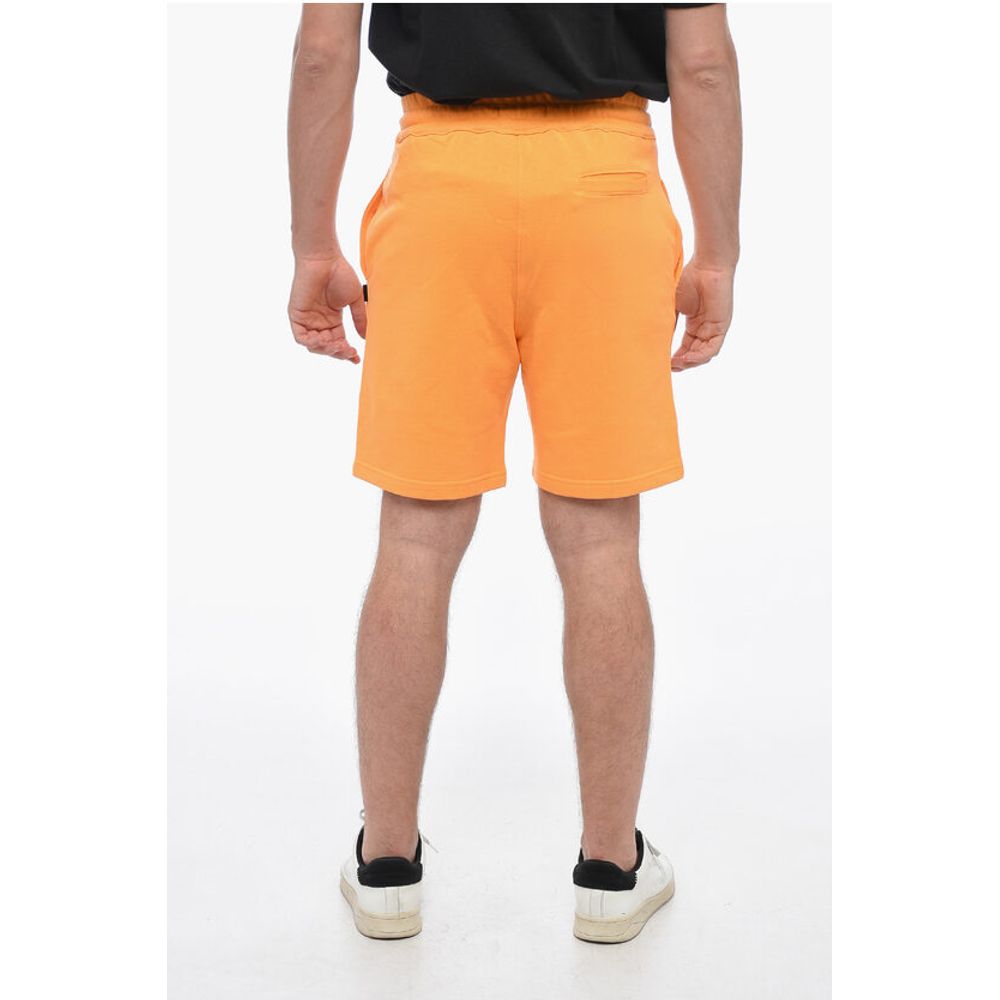 Sprayground Brushed Cotton Shorts with Embroidered Logo