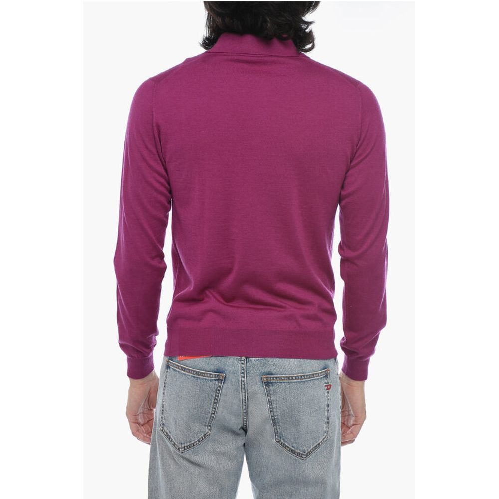 Corneliani Cashmere Blend Long Sleeved Polo