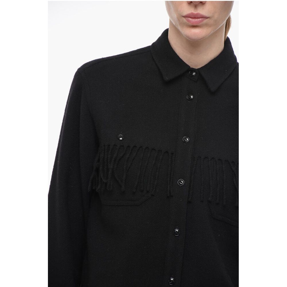 Woolrich STAG OVER Fringed Shirt