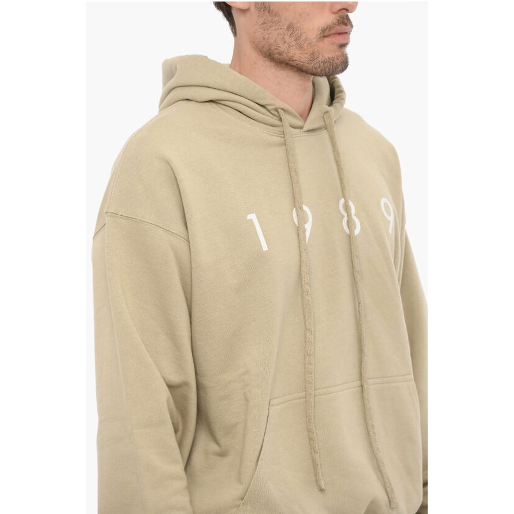 1989 Studio Brushed Cotton Hoodie with Contrasting Logo