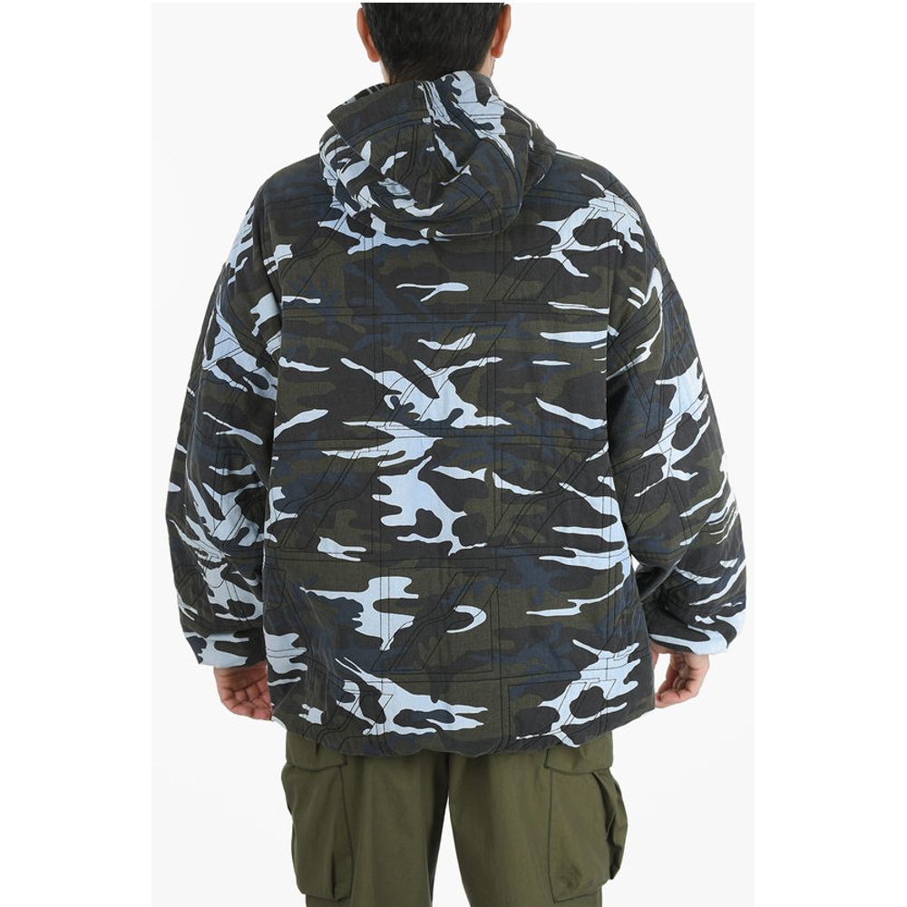 We11done Hoodie Camouflage Sweatshirt