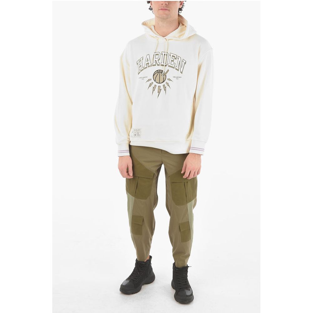 Neil Barrett JAMES HARDEN x NEIL BARRETT Easy Fit Hoodie with Printed Log