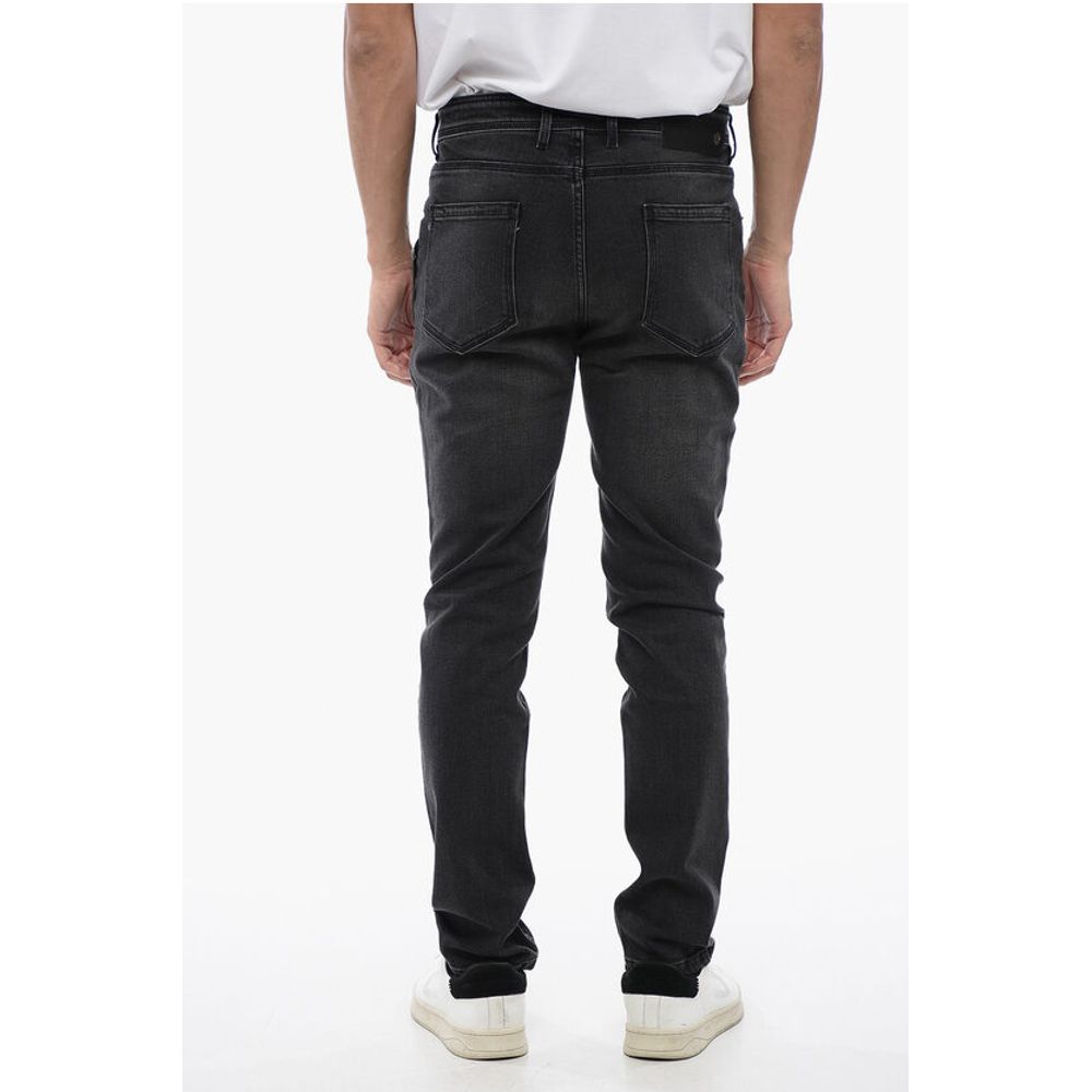 Neil Barrett Skinny Fit NICK Stone Washed Denims 14cm