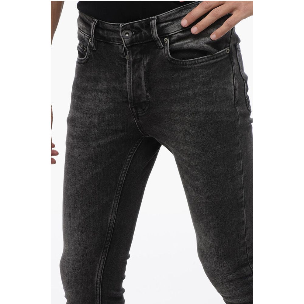 AllSaints Dark Washed Skinny Fit Jeans 15cm