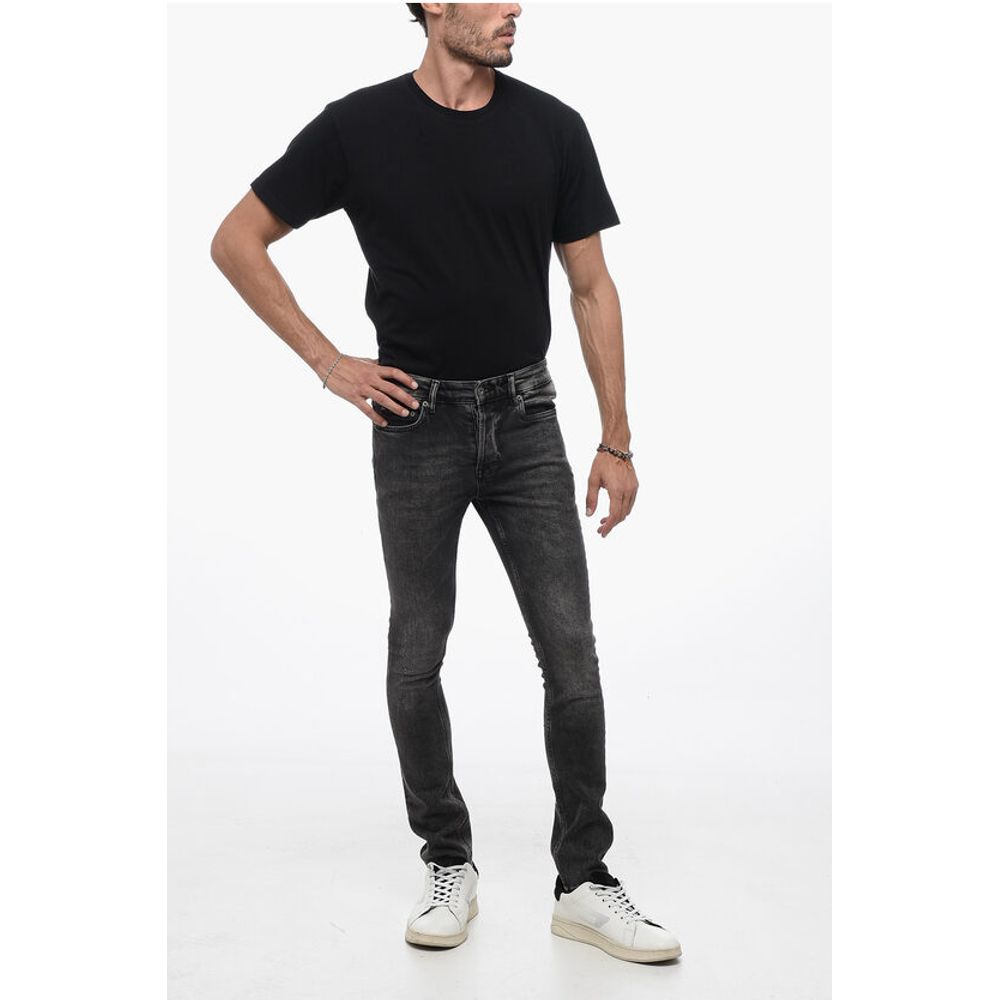 AllSaints Dark Washed Skinny Fit Jeans 15cm