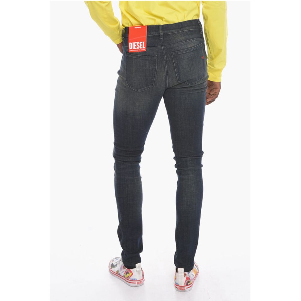 Diesel D-AMNY High-waisted Denims with Skinny-fit 16cm