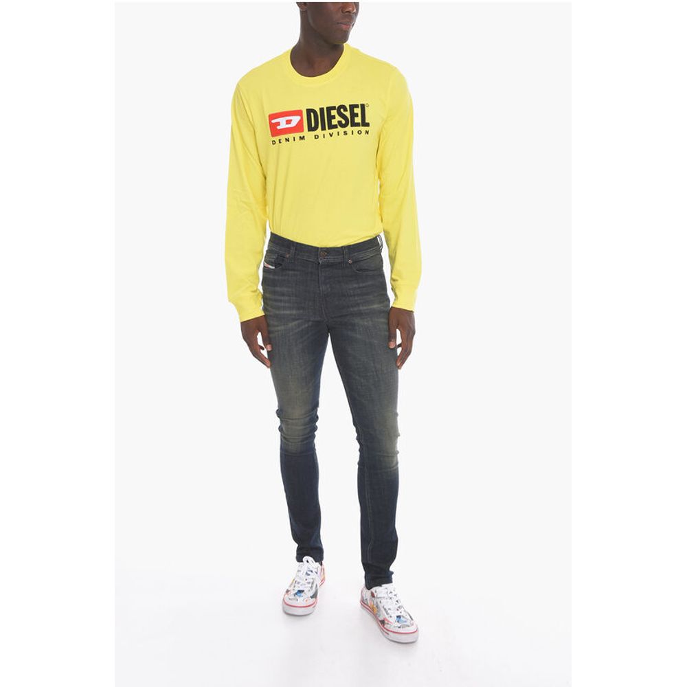 Diesel D-AMNY High-waisted Denims with Skinny-fit 16cm