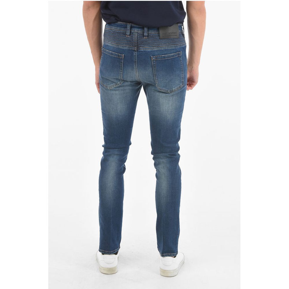 Neil Barrett THE GODFATHER OF DENIM Regular Waist Skinny Fit Jeans 16cm