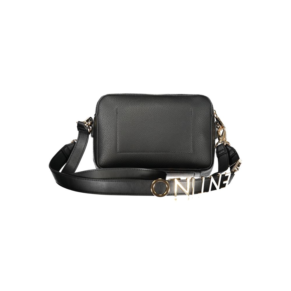 Mario Valentino Black Polyethylene Women Handbag