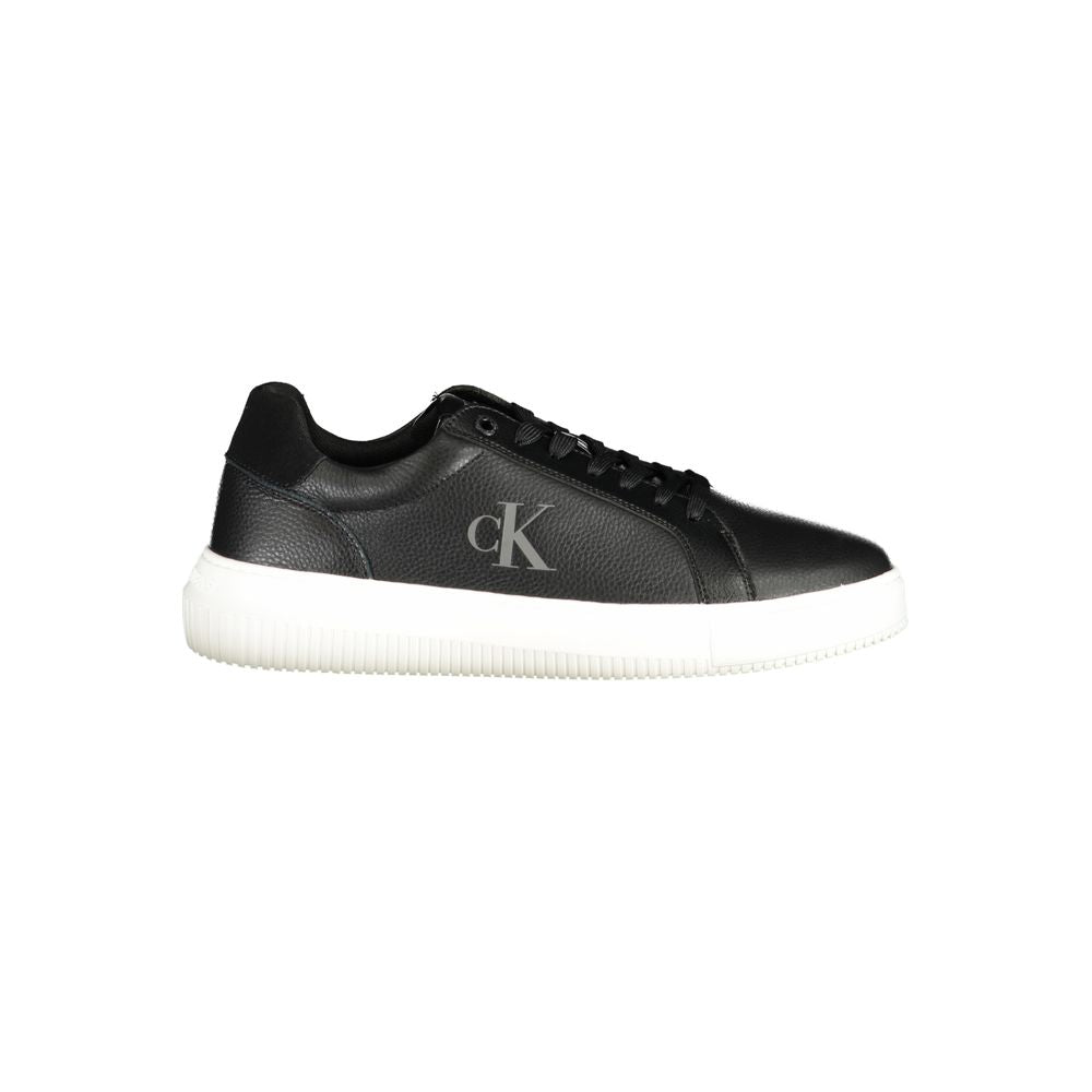Calvin Klein Black Polietilena Moški Sneaker