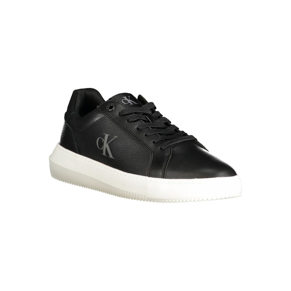 Calvin Klein Black Polietilena Moški Sneaker