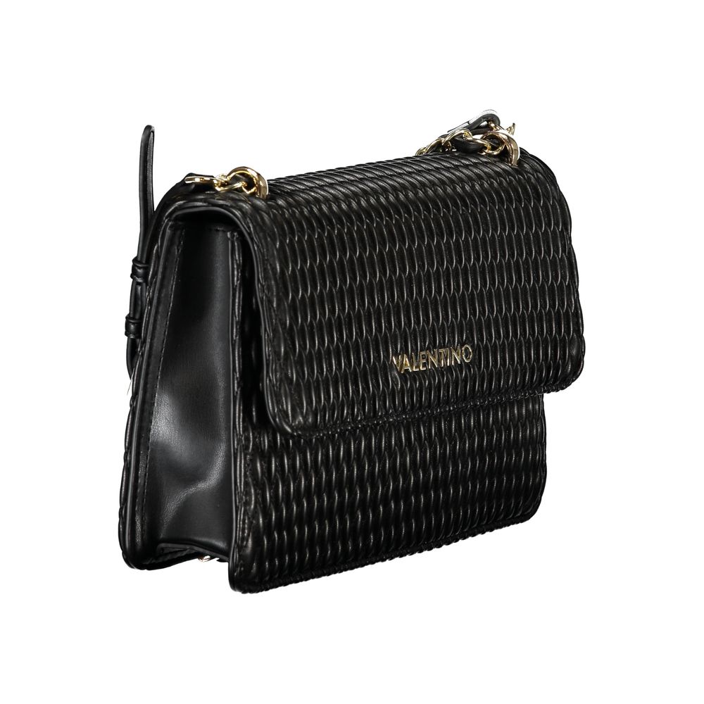 Mario Valentino Black Polyethylene Women Handbag