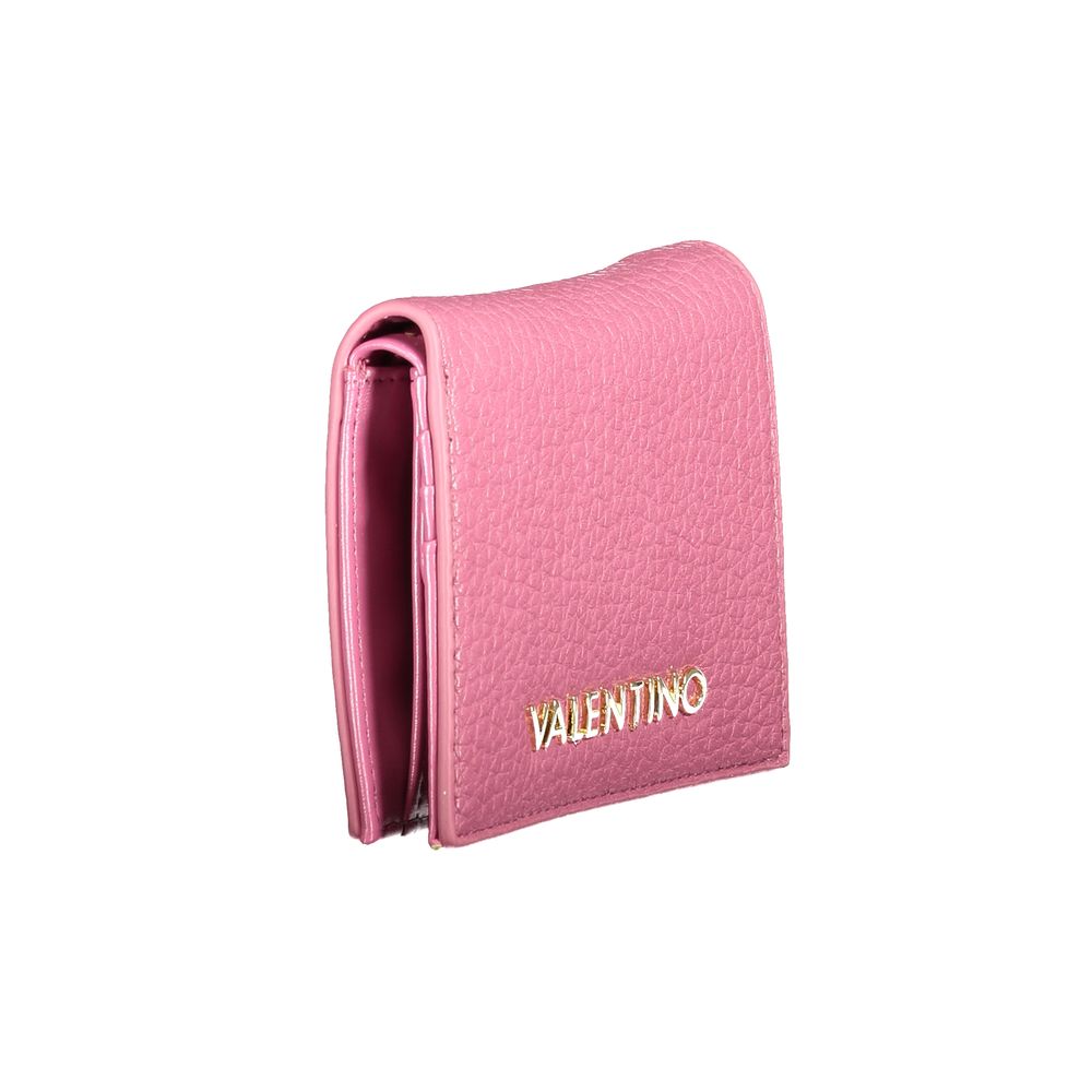 Mario Valentino Pink Polyethylene Wallet