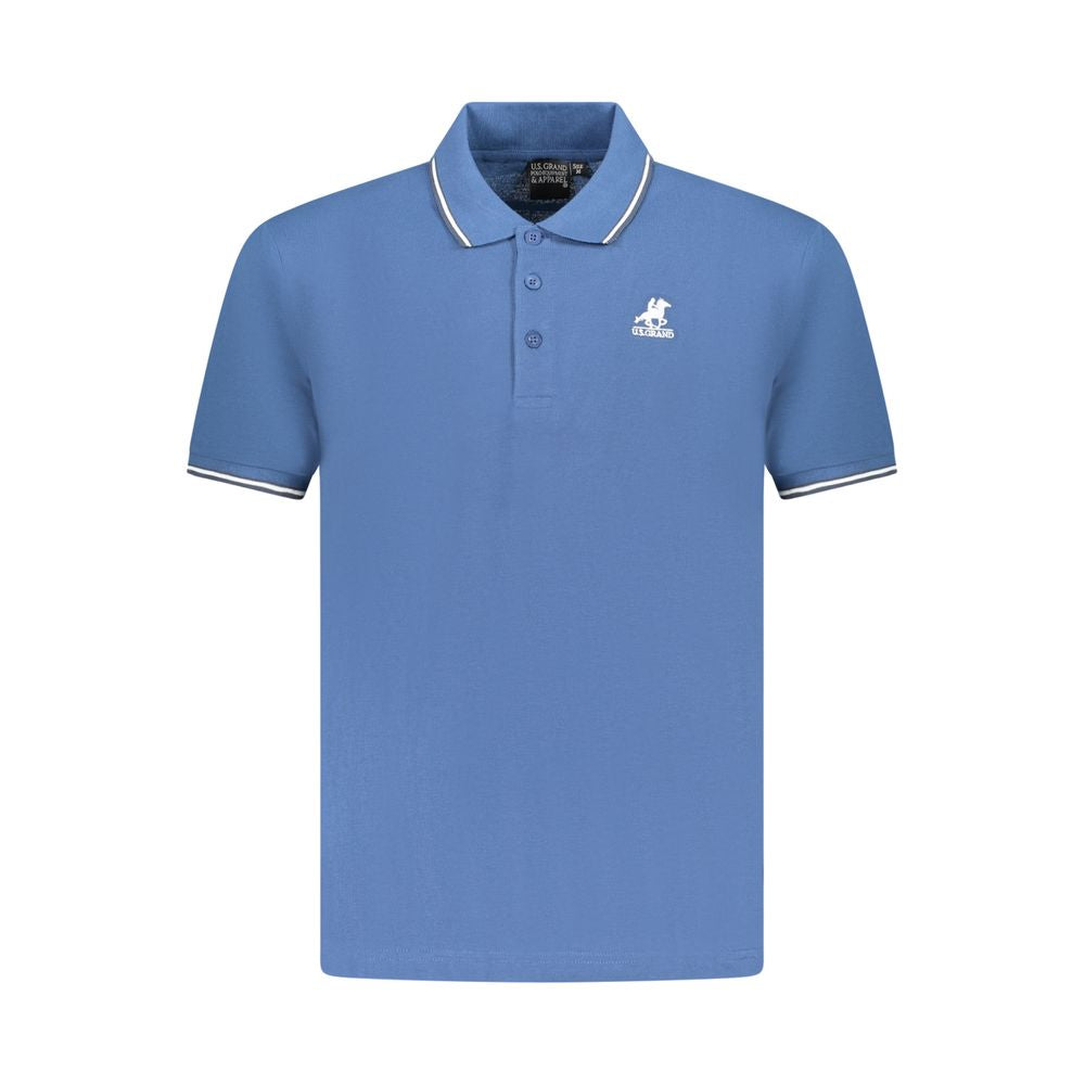 U.S. Grand Polo Blue Cotton Moška polo majica