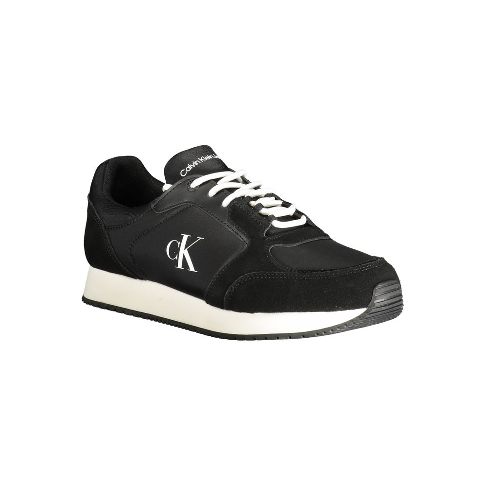 Calvin Klein Black Polietilena Moški Sneaker