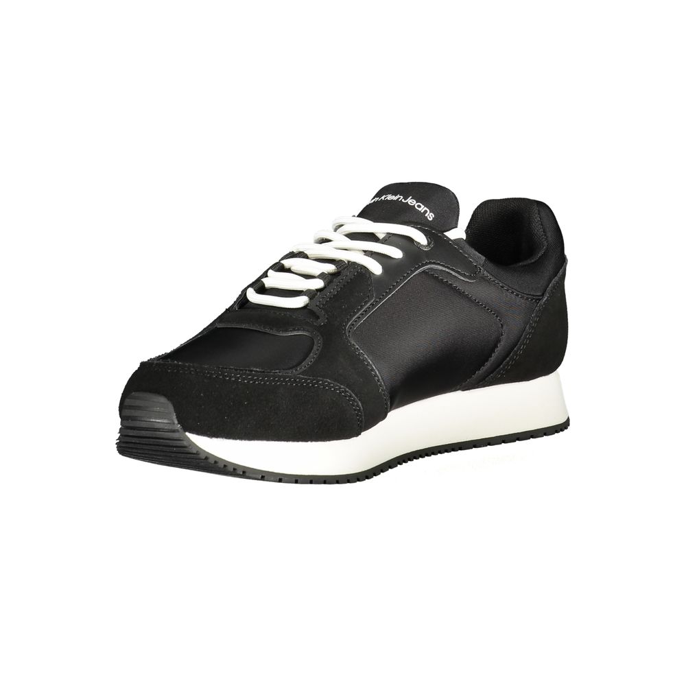 Calvin Klein Black Polietilena Moški Sneaker