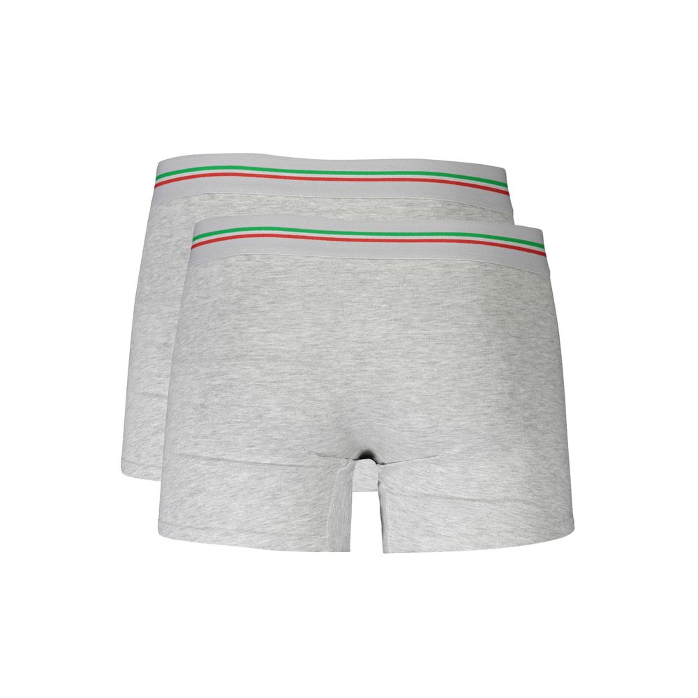 Aeronautica Militare Brown bombaž moški Boxer Short