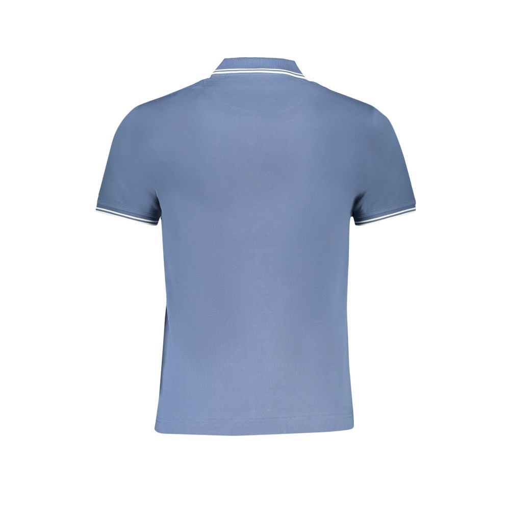 Bombažna polo majica Harmont & Blaine Blue