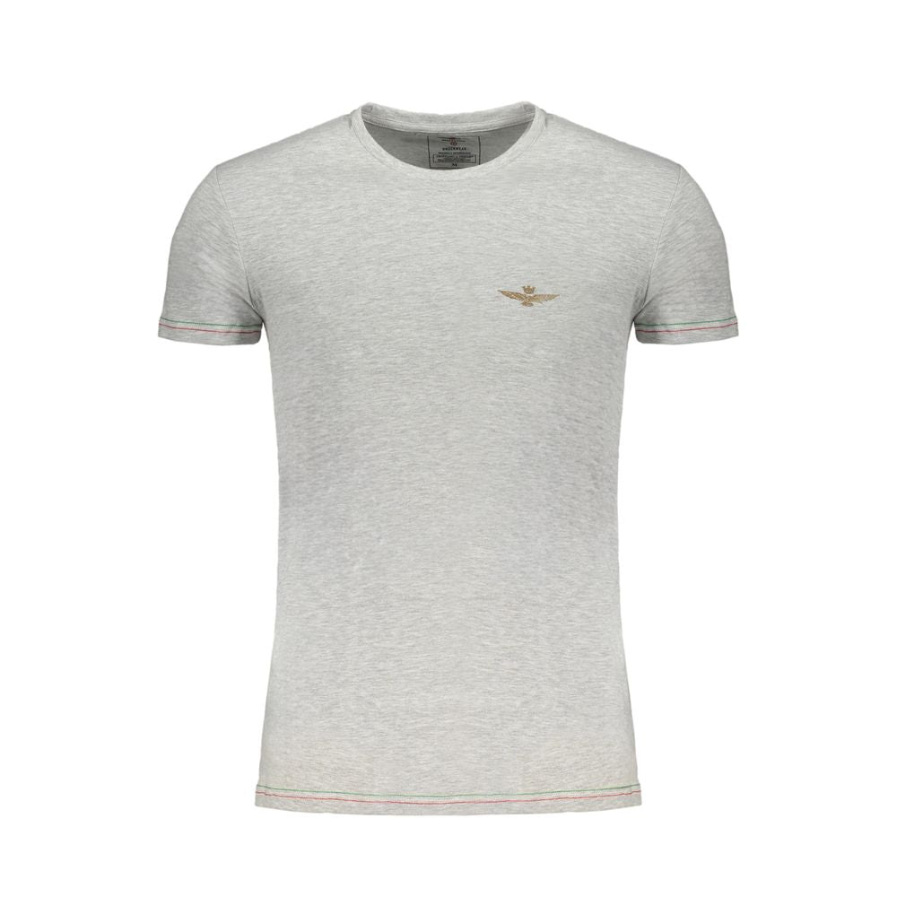 Aeronautica Militare Brown Cotton Moška majica