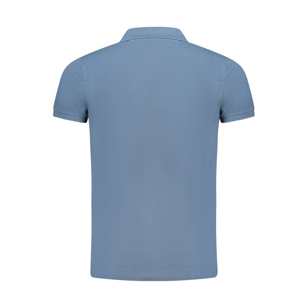 Norway 1963 Blue Cotton Polo Shirt