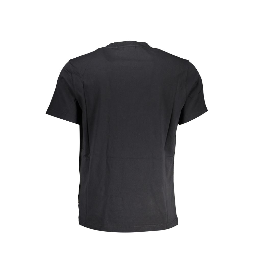 Napapijri Black Cotton Men T-Shirt