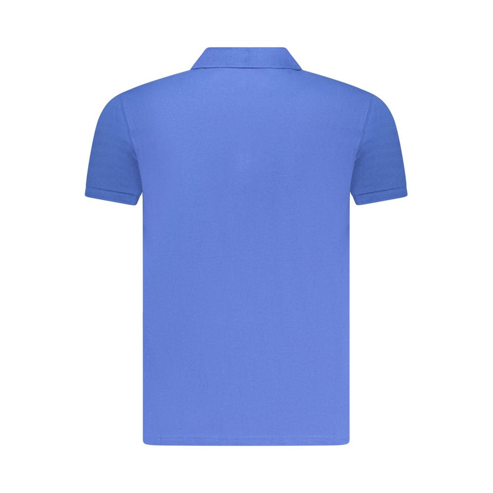 Marina Yachting Blue Cotton Men Polo Shirt