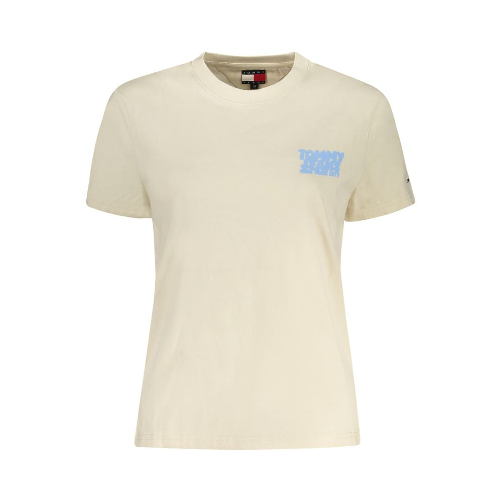 Tommy Hilfiger Beige Cotton Women Top