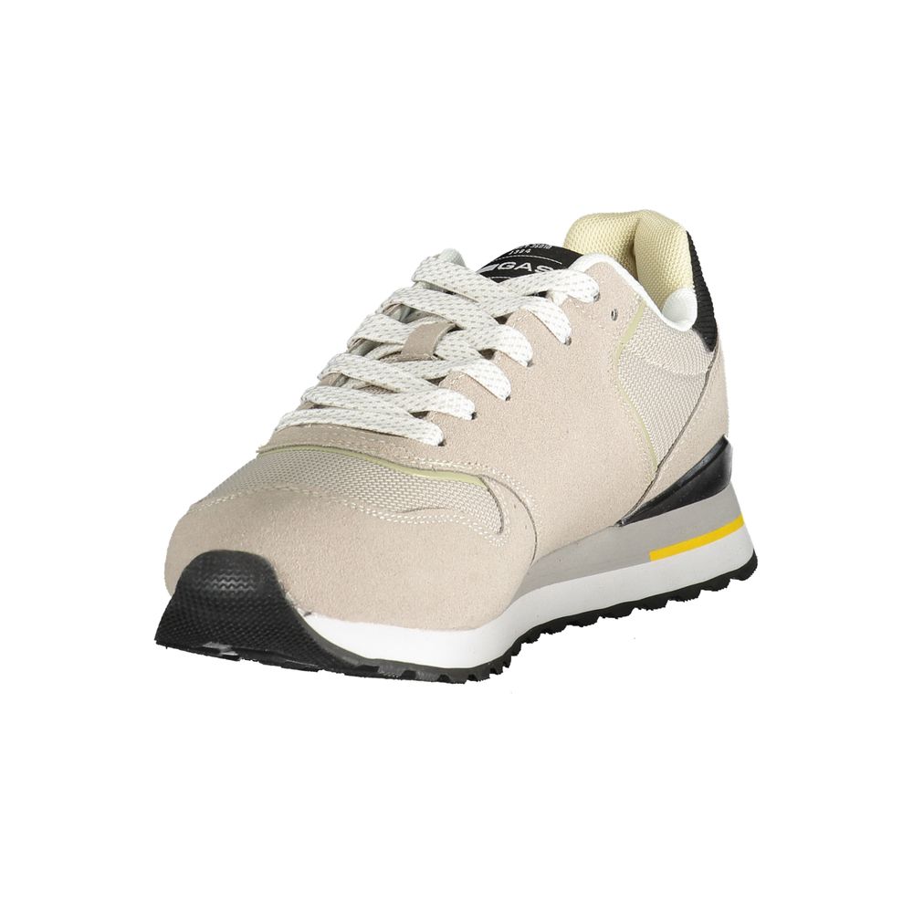 Gas Gray Polyester Men Sneaker