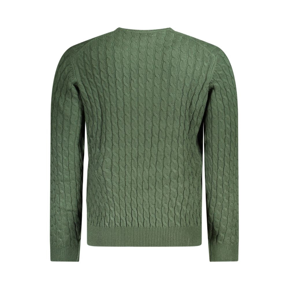 Beverly Hills Green Nylon Sweater