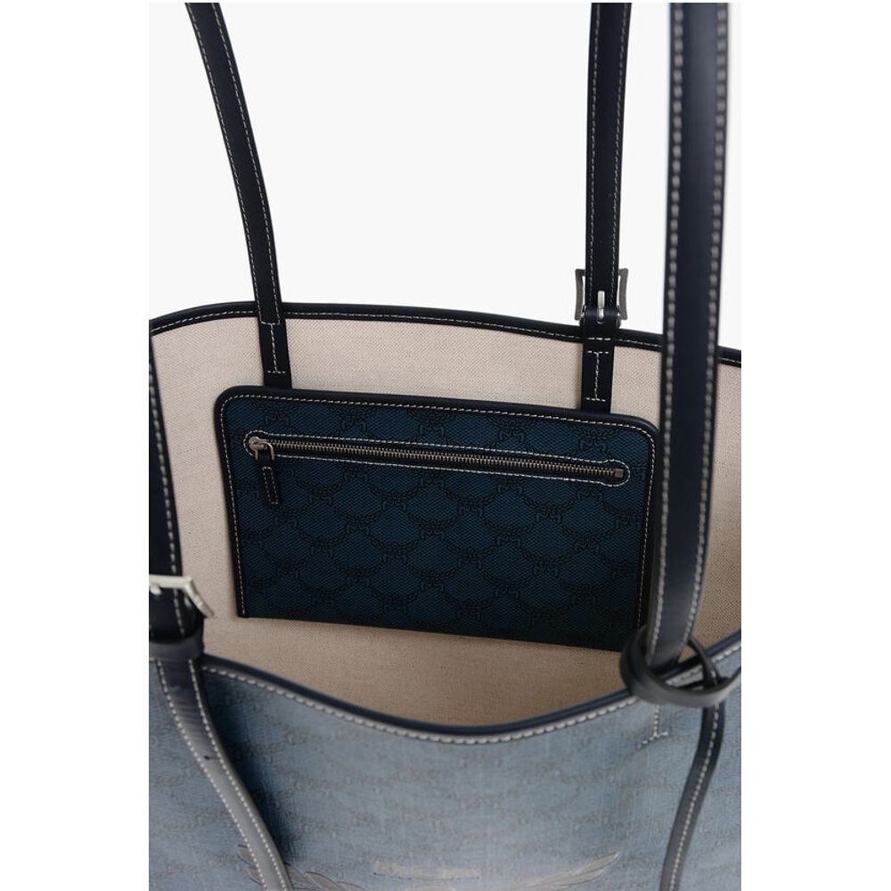 MCM Monogram Eco-Leather HIMMEL Tote Bag