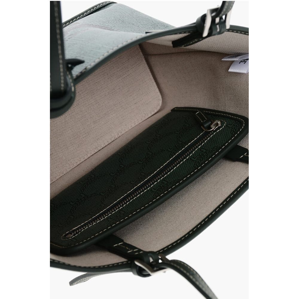 MCM Monogram Eco-Leather HIMMEL Tote Bag