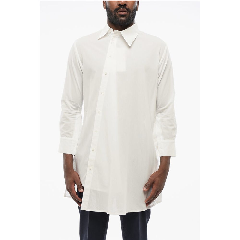 Yohji Yamamoto Asymmetric Cotton Shirt