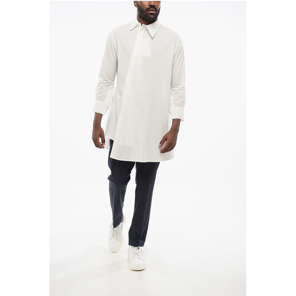 Yohji Yamamoto Asymmetric Cotton Shirt