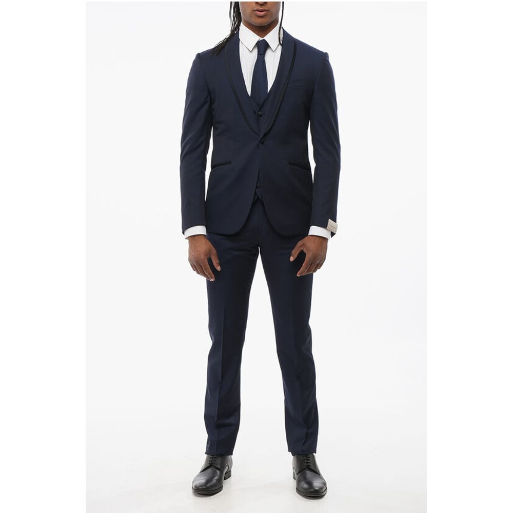Corneliani Shawl Lapel CERIMONIA ACADEMY 3-Piece Suit