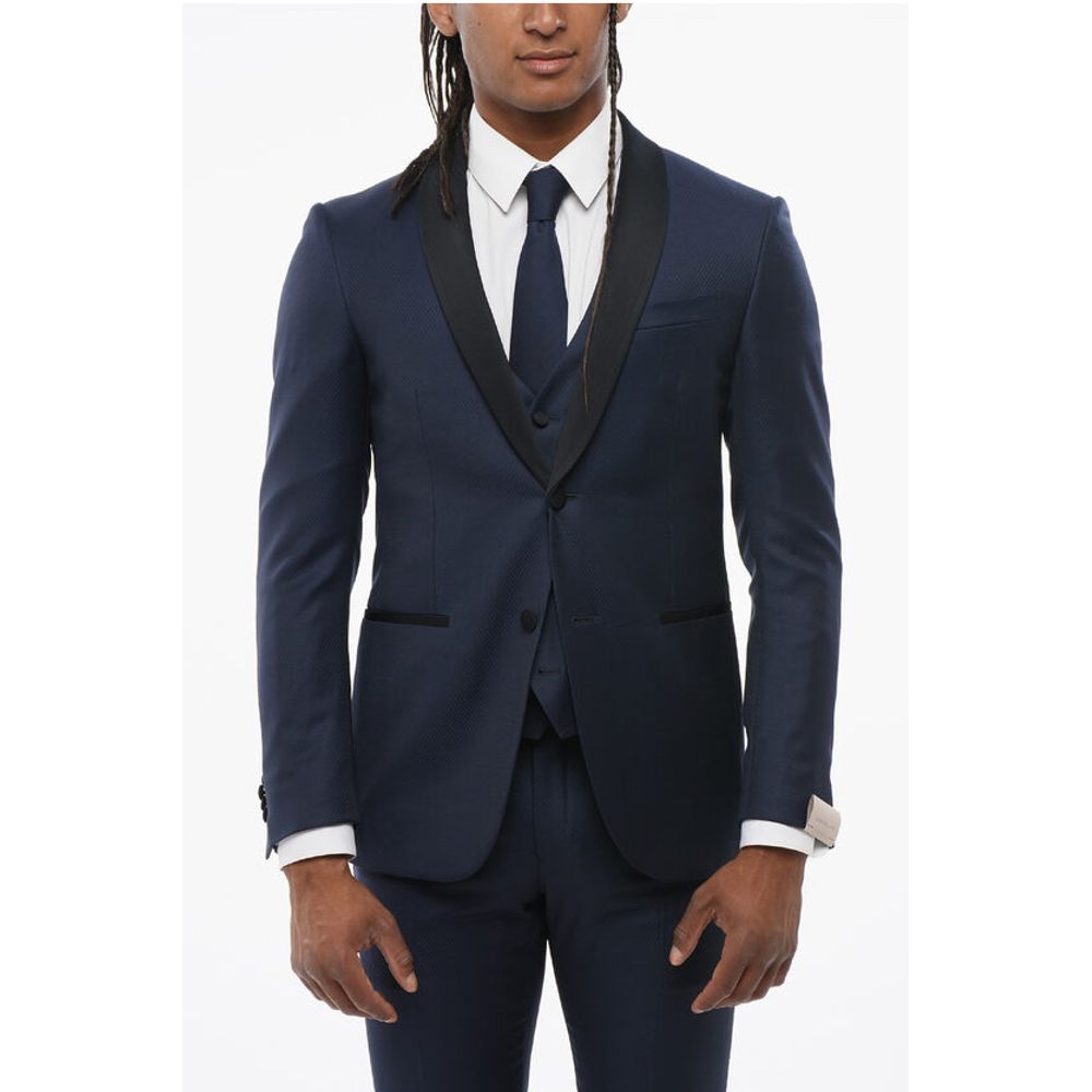 Corneliani Shawl Lapel CERIMONIA ACADEMY 3-Piece Suit