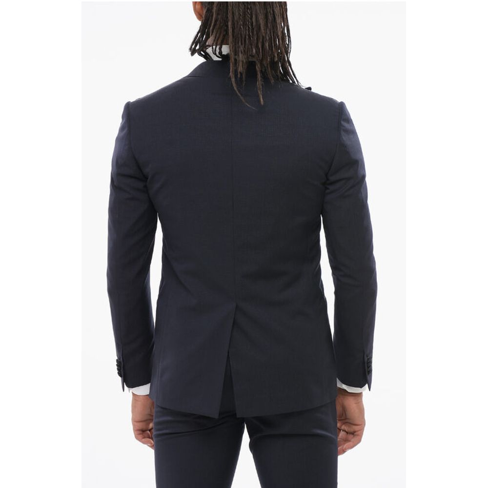 Corneliani 3-Piece CERIMONIA ACADEMY Suit with Satin Details