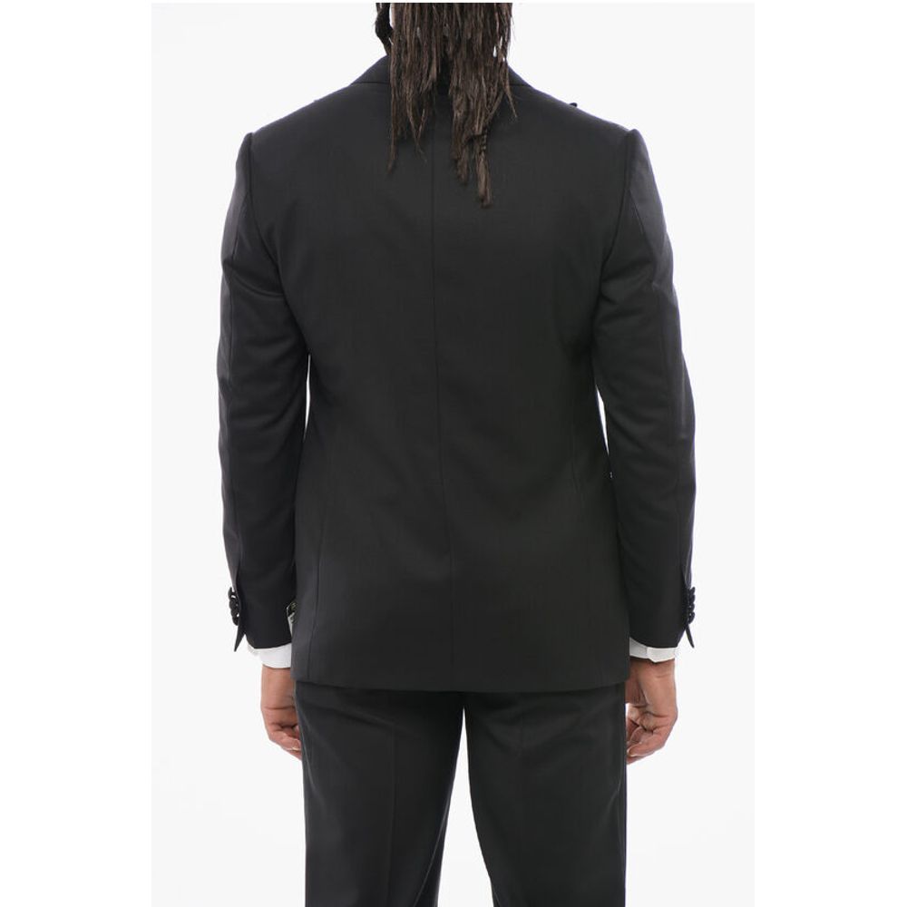 Corneliani 2-Pieces SMOKING LEADER Suit with Satin Details