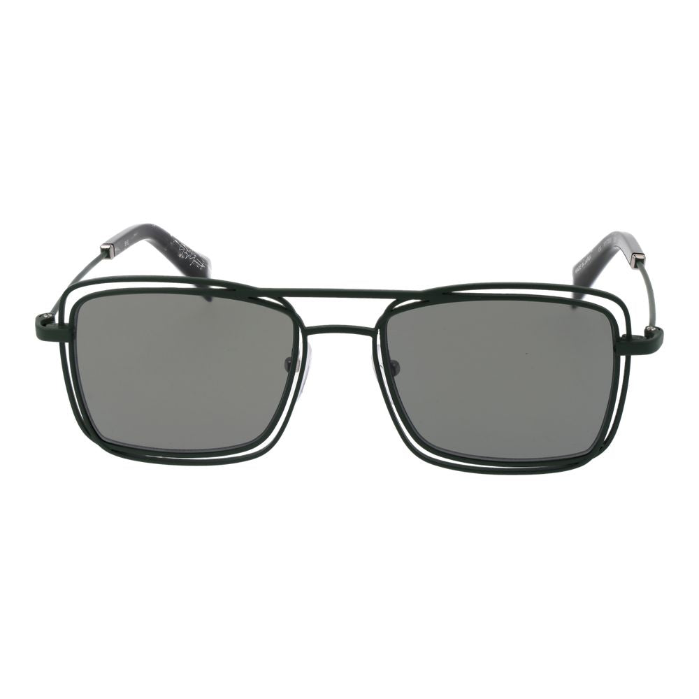 Yohji Yamamoto Green Unisex Sunglasses
