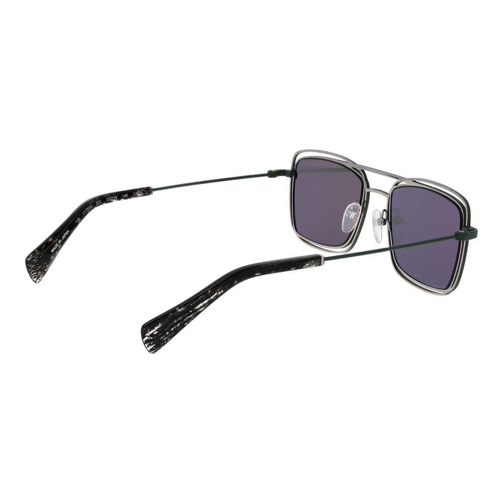 Yohji Yamamoto Green Unisex Sunglasses
