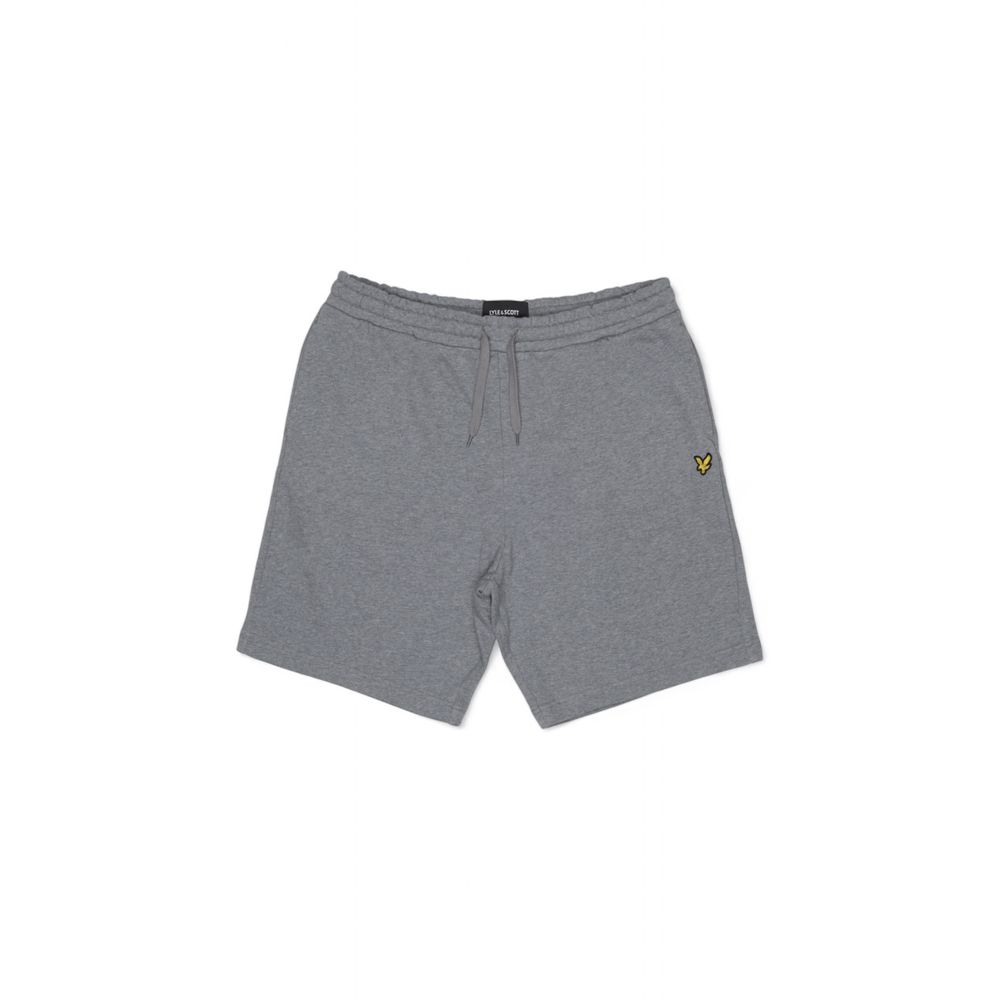 Lyle & Scott Gray Cotton Short