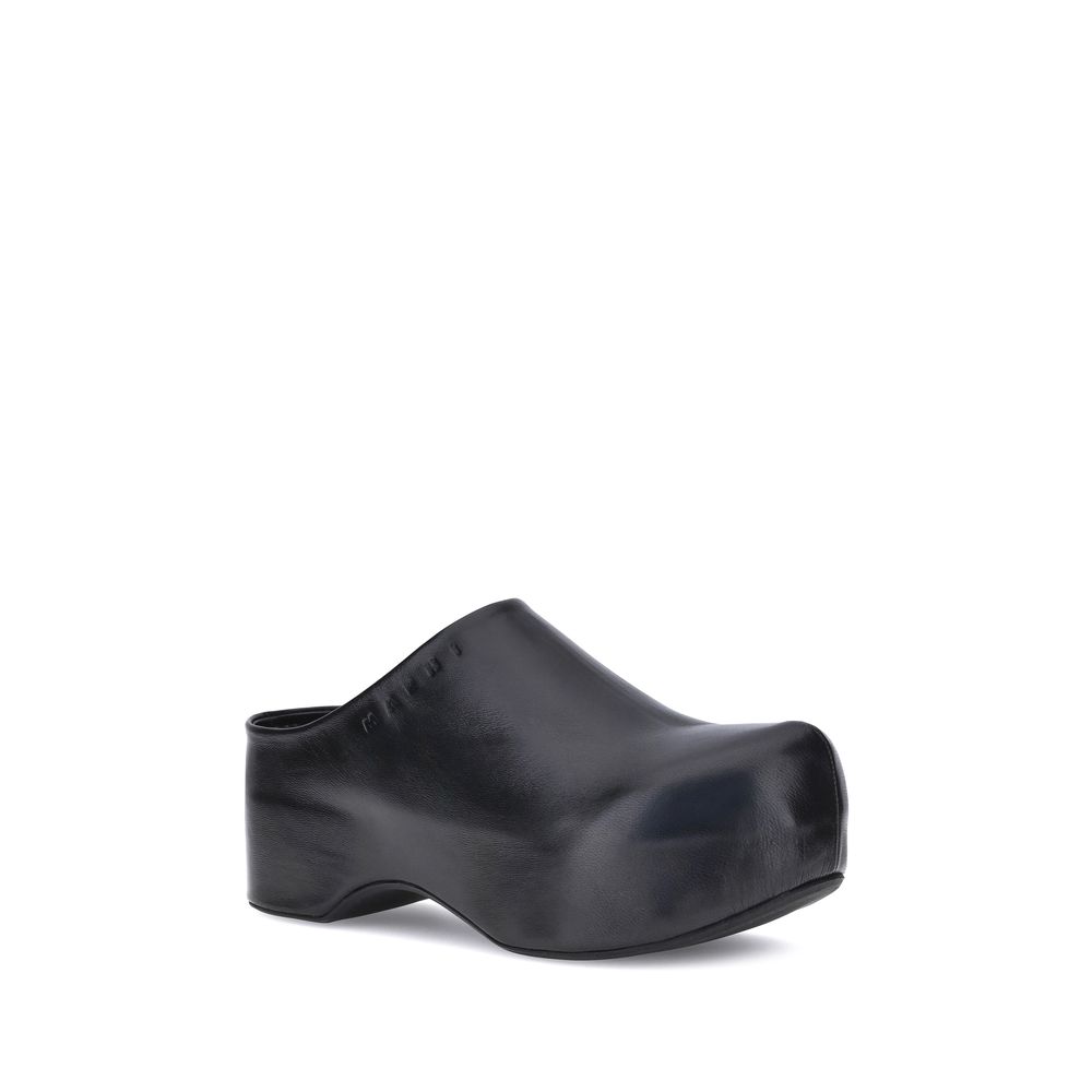 Marni Leather Sabots