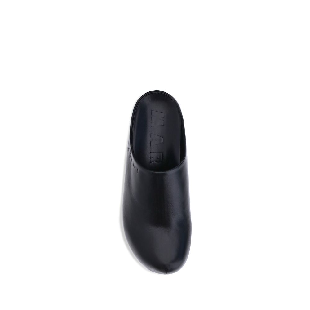 Marni Leather Sabots