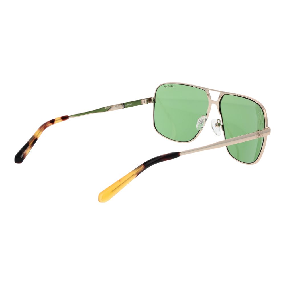 Guess Gold Men Sunglasses