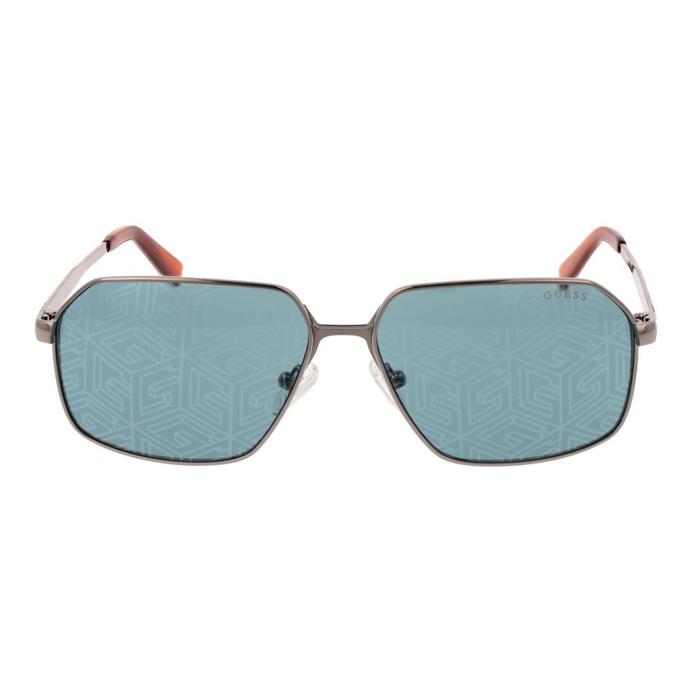 Guess Silver Men Sunglasses