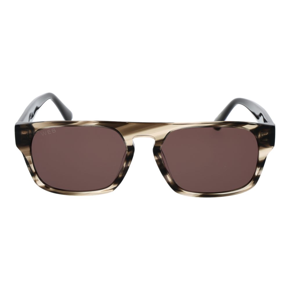 Web Gray Unisex Sunglasses