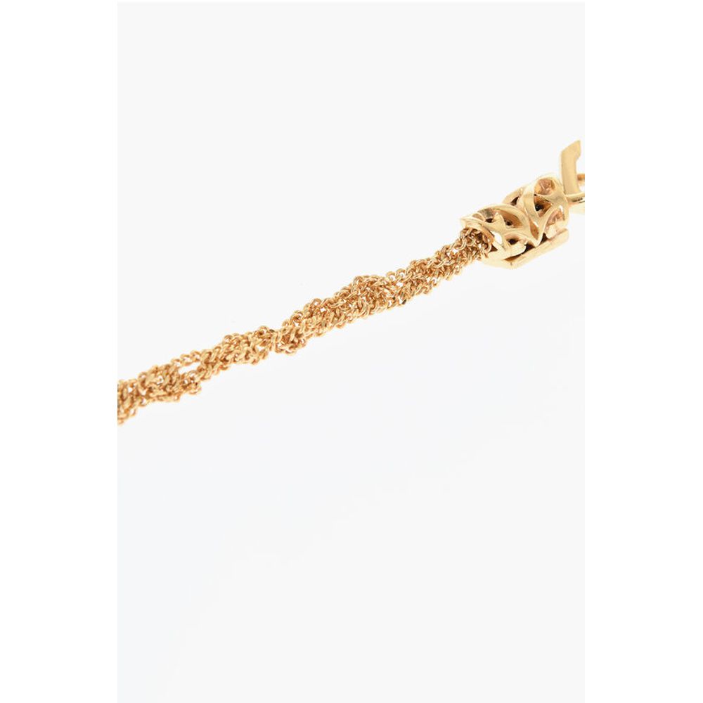Emanuele Bicocchi Golden Effect Silver Braided Necklace