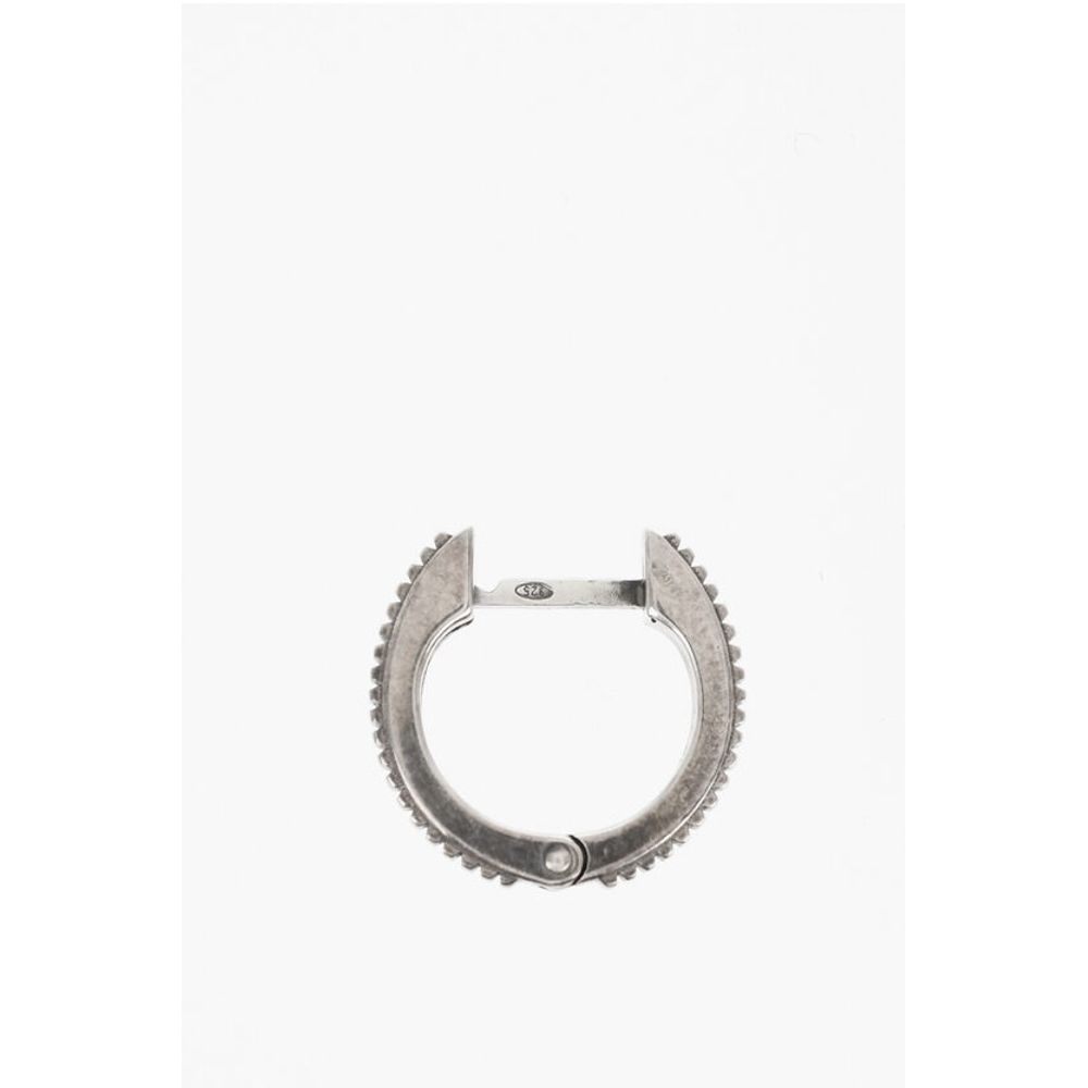 Emanuele Bicocchi Silver Hoop Single earring