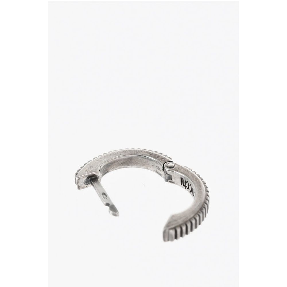 Emanuele Bicocchi Silver Hoop Single earring